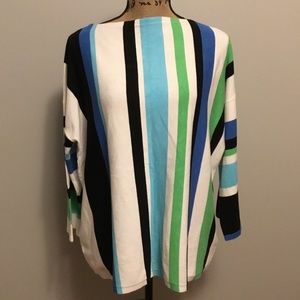 LIKE NEW- Ruby Rd Striped Sweater